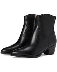Ralph Lauren - Harpher Burnished Leather Boots 5 B - Lyst