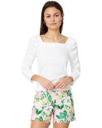 Lilly Pulitzer - Buttercup Stretch Shorts - Lyst