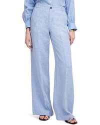 Madewell - The Zoe Relaxed Wide Pant Clothing, Linen - Lyst