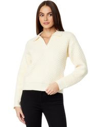 English Factory - Textured V-neckline Sweater - Lyst