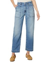 AG Jeans - Analeigh High Rise Straight Utility Crop - Lyst