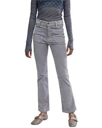 Free People - High Time Kick Flare (Pearl) Dress Pants - Lyst