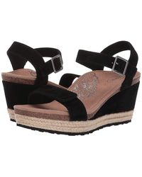 Aetrex - Sydney Wedge Shoes Eu 35 (Us 5-5.5) M (B) Suede - Lyst