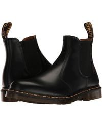 Dr. Martens - 2976 Stitch Smooth Leather Chelsea Boots Shoes Uk 3 (Us 4 - Lyst