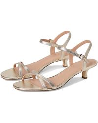 Cole Haan - Leni Kitten Heel Strappy Sandals 40mm Heeled - Lyst
