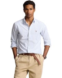 Polo Ralph Lauren - Classic Fit Striped Oxford Shirt - Lyst