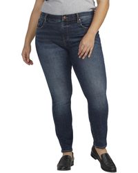 Jag Jeans - Plus Size Maya Mid-rise Skinny Leg Jeans - Lyst