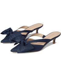 Jack Rogers - Cynthia Bow Mule Sandals, Leather - Lyst