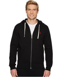 men's polo pullover hoodie