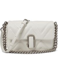 Marc Jacobs - The Quilted Leather J Marc Shoulder Bag - Lyst