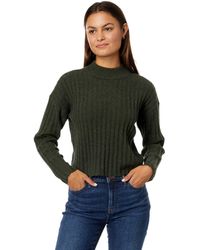 Madewell - Mockneck Crop Sweater - Lyst