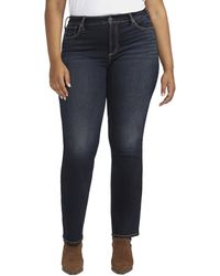 Silver Jeans Co. - Plus Size Avery High-rise Slim Bootcut Jeans W94627edb484 - Lyst