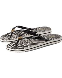 mk flip flop stripe eva