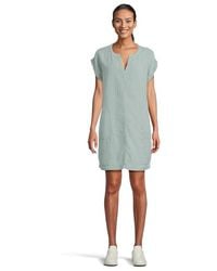 Mod-o-doc - Roll-Up Short Dolman Sleeve Shift Dress Dress Xs (Us 0-2) Cotton - Lyst