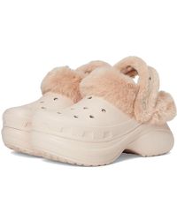 Crocs™ - Bae Lined Clogs Clog Shoes, Synthetic - Lyst