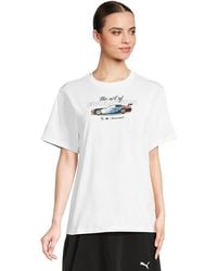 PUMA - Bmw M Motorsport Graphic T-Shirt Clothing Cotton - Lyst
