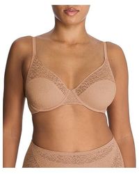 Natori - Pretty Smooth Seamless Underwire Bra, Elastane/Nylon - Lyst