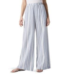 Splendid - Raegan Stripe Pants Clothing/Seaport Xl 14-16) Linen/Viscose - Lyst
