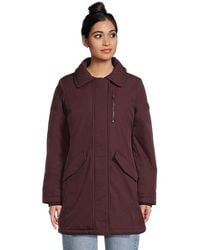 MICHAEL Michael Kors - Down Jacket W/ Faux Fur Collar M826556B74 Coat, Polyester - Lyst