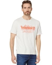 Timberland - Short Sleeve Graphic Slub Tee - Lyst