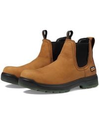 Ariat - Turbo Chelsea Waterproof Carbon Toe Eh (Aged Bark) Work Pull-On Boots - Lyst