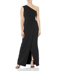 Calvin Klein - Draped One-shoulder Gown - Lyst