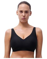 Chantelle - Soft Stretch V-Neck Wireless Support Bra Bra, Elastane/Polyamide - Lyst