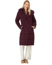 Ralph Lauren - Pillow Clr Down (Vintage Burgundy) Coat - Lyst