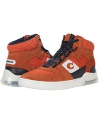 COACH High-top sneakers for Men - Up to 64% off at Lyst.com