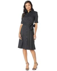 Ralph Lauren - Cotton-Blend Shirtdress Clothing, Nylon/Elastane/Cotton - Lyst