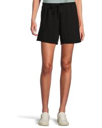 Mod-o-doc - Easy Pull-On Shorts With Drawstring Shorts, Cotton - Lyst