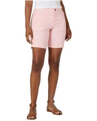Lee Jeans Flex-to-go Relaxed Fit Cargo Bermuda Shorts Mid-rise - Pink