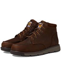 Carhartt - Millbrook 5 Moc Soft Toe Wedge Boot (Dark Bison Oil Tanned) Boots - Lyst