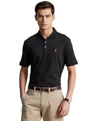 Polo Ralph Lauren - Classic Fit Soft Cotton Polo Shirt ( Marl Heather) Clothing - Lyst