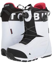 burton ruler boa white