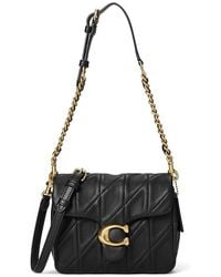 COACH - Times Square Tabby Shoulder Bag 17 With Quilting (B4/Chalk) Shoulder Handbags - Lyst