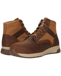 Carhartt - Force 5 Lightweight Sneaker Boot Nano Comp Toe Shoes Leather/Tan Duck 8 D - Lyst