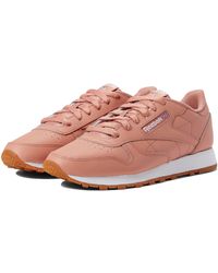 Reebok Classic Leather Sneakers for Women - Up to 59% off | Lyst