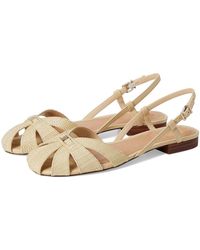 Vince Camuto - Cacey Fisherman Flat Sandals Sandals Light Straw/Ecru, Leather - Lyst