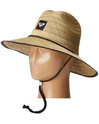 Roxy - Tomboy Straw Sun Hat - Lyst