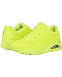 Skechers Leather Uno - Neon Nights in 