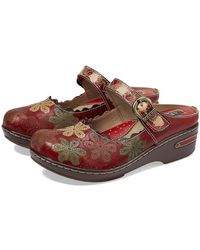 Spring Step - Flochino Clog Shoes, Leather/Suede - Lyst