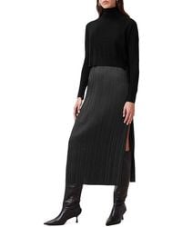 AllSaints - Vittoria Dress Dress, Elastane/Polyester/Wool - Lyst