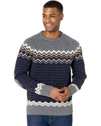 Fjallraven Wool Men's Singi Knit Sweater in Grey (Gray) for Men - Lyst