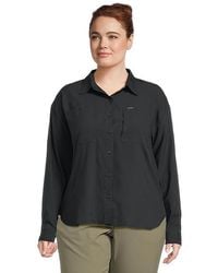 Columbia - Plus Size Ridge Utilitytm Long Sleeve Shirt Clothing, Polyester - Lyst