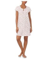 Ralph Lauren - Knit Flutter Sleeve Spilt Ruffle Neck Gown Clothing Lg (Us 12-14) Cotton/Viscose - Lyst