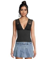 Free People - Power Play Cami Clothing Xl 14) Nylon/Spandex - Lyst