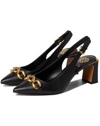 Vince Camuto - Hamden Chain Link Slingback Pumps Shoes, Leather - Lyst