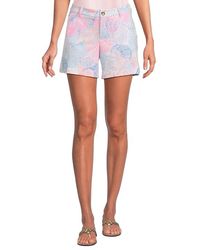 Lilly Pulitzer - Callahan Mid-Rise Shorts Jumpsuit & Rompers One Piece, Nylon/Rayon/Spandex - Lyst