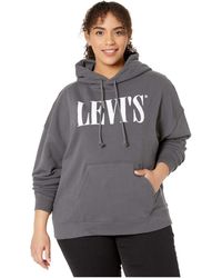 plus size levi hoodie